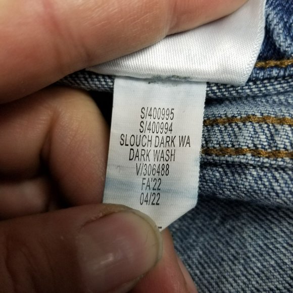 Banana Republic Jeans Womens 33 Medium Wash Stretch High Rise Shaping Slouch - Picture 12 of 14